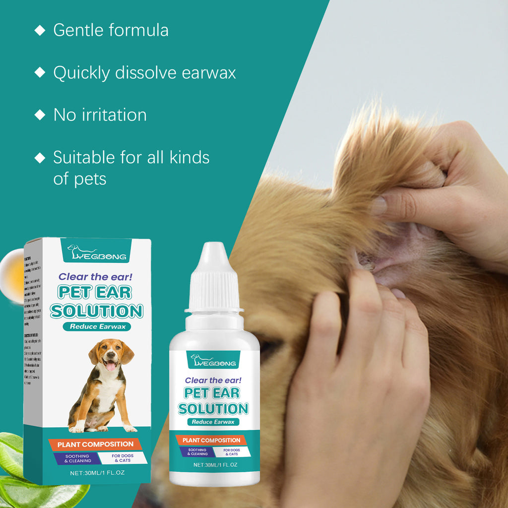 Cat And Dog Cleaning And Decontamination Pet Ear Washing Agent